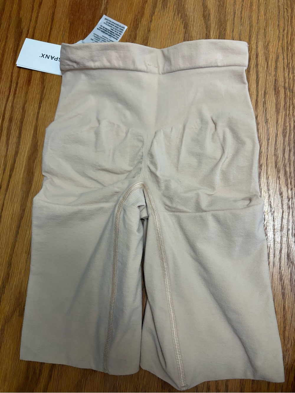 SPANX Nude High-Rise Shaping Shorts
